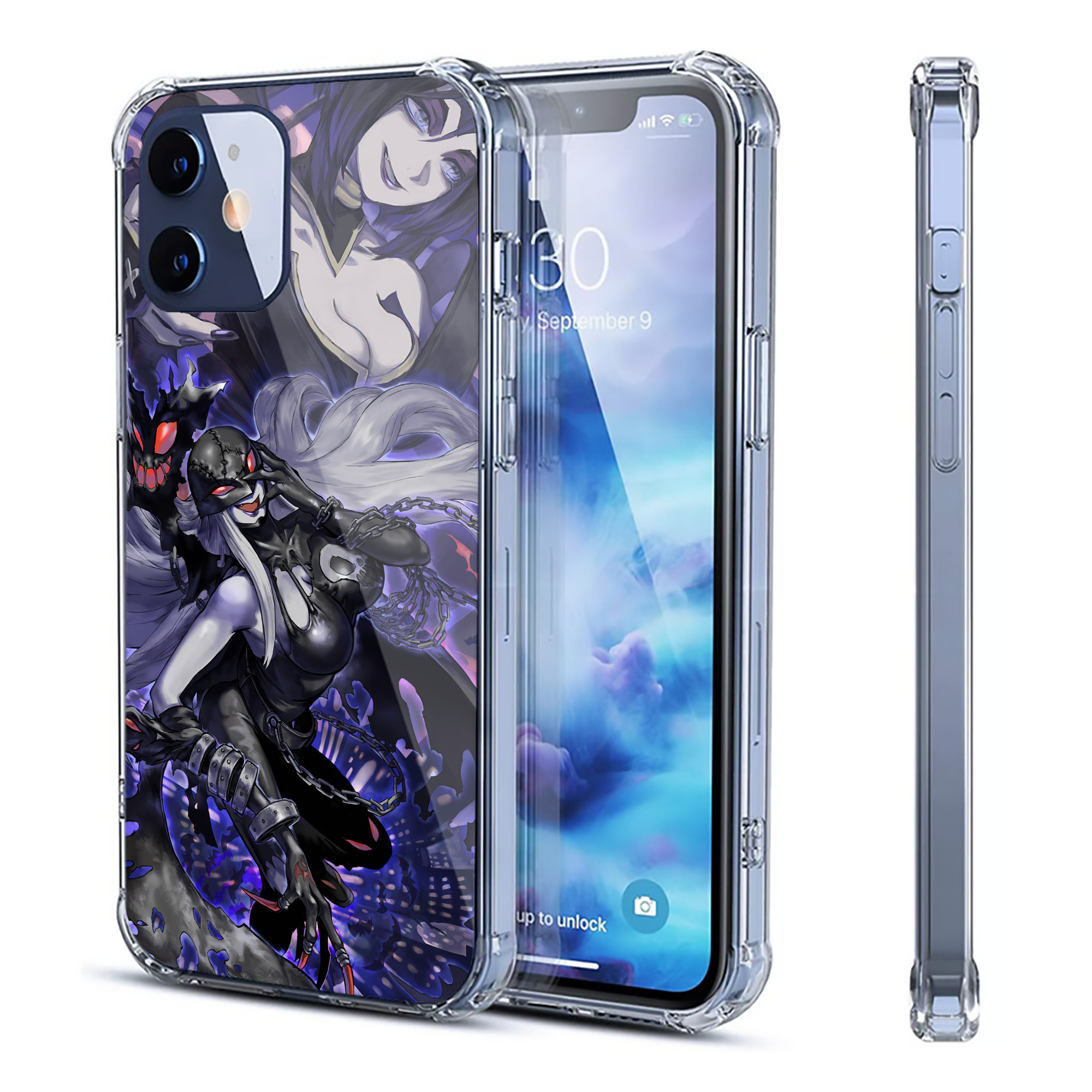 （画像用） Digimon デジタルモンスター/デジモン 【iPhone 12シリーズ対応】透明スマホケース（クリアソフトケース）